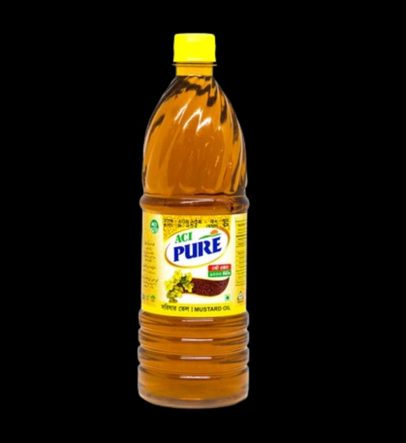 ACI Pure Mustard Oil bottle